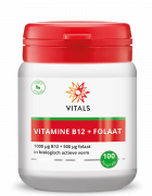 Vitals VITAMINE B12 + FOLAAT 100 ZUIGTABLETTEN